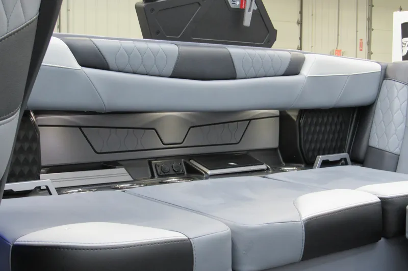 Slide: The Image of 2024 Malibu M220 interior with luxurious seating and modern design elements. - 13