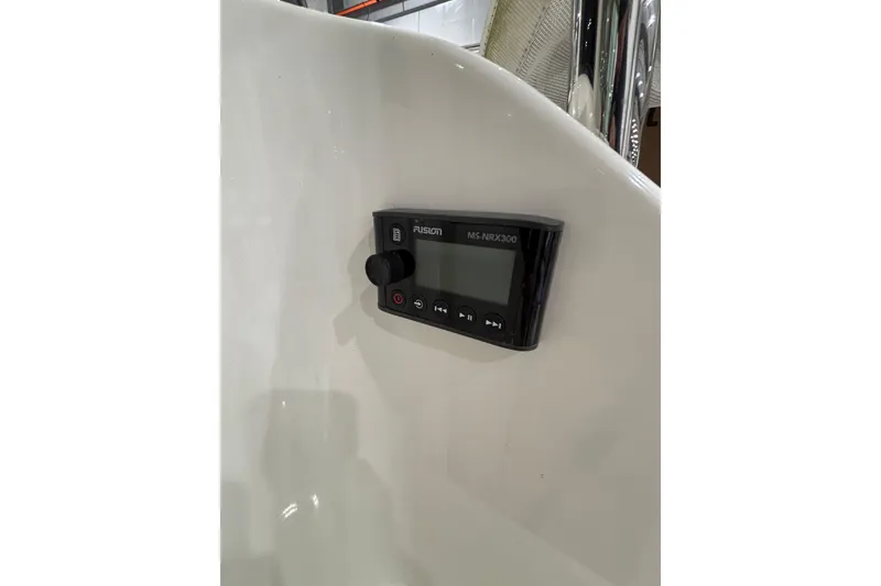 Slide: The Image of Fusion MS-NRX300 marine stereo on 2020 Sabre 45 Salon Express yacht. - 67