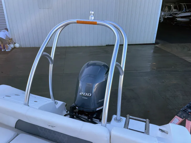 Slide: The Image of 2017 Tidewater 220 boat with Yamaha 200 HP outboard motor. - 17