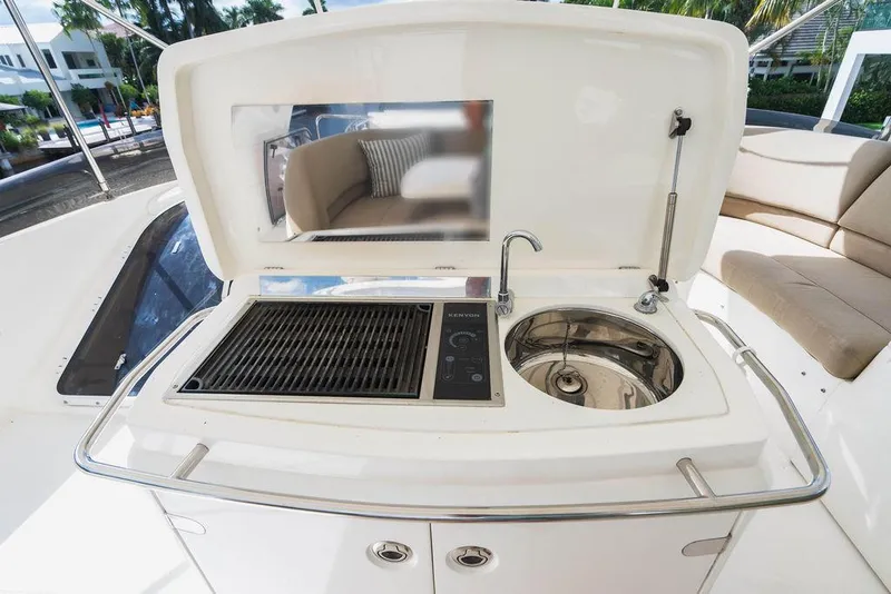 Slide: The Image of Flybridge Grill and Sink - 67
