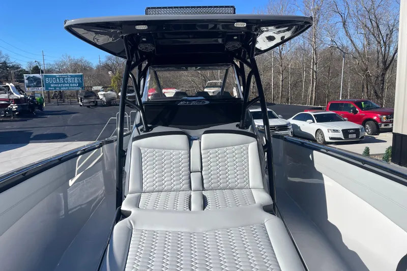 Slide: The Image of 2026 Nor- 390 Sport boat with sleek seating and modern design. - 20