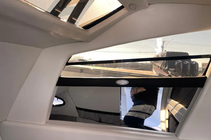 Slide: The Image of Interior view of 2026 Nor- 390 Sport boat, featuring sleek design and modern finishes. - 24