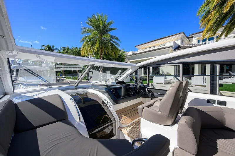 Slide: The Image of Princess V50 TraSeas - Helm Seating and Electronics - 26