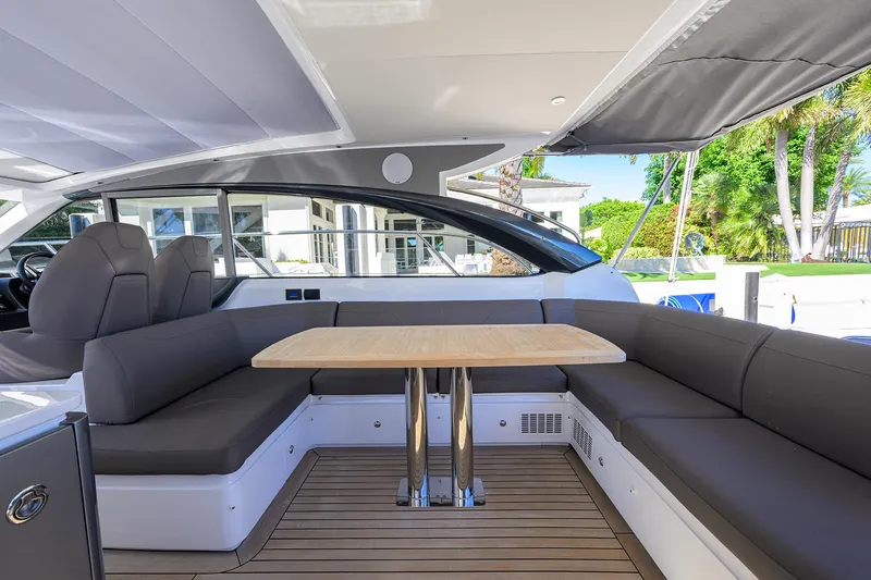 Slide: The Image of Princess V50 TraSeas - Aft Deck Seating and Table - 30
