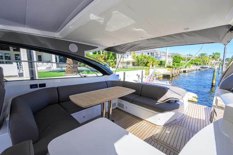 Slide: The Image of Princess V50 TraSeas - Aft Deck Seating and Table - 31