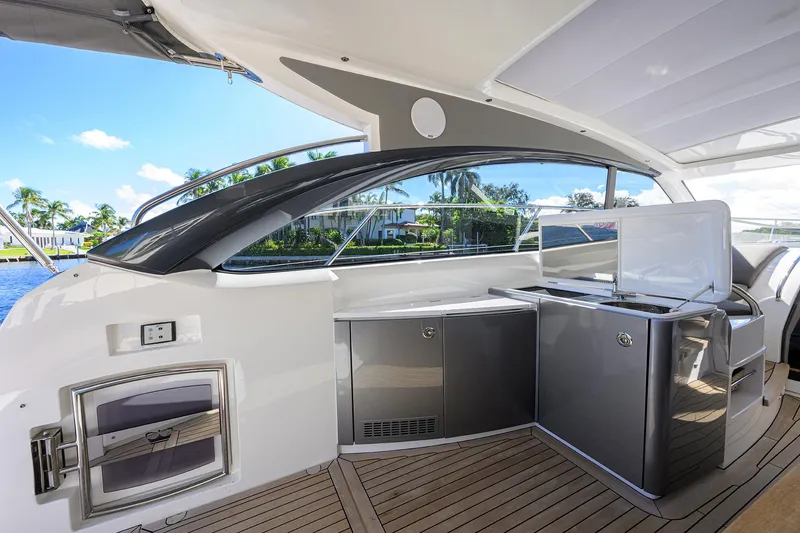 Slide: The Image of Princess V50 TraSeas - Aft Deck Sink and Grill - 33