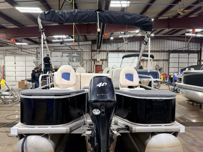 Slide: The Image of Misty Harbor 1880 CF Explorer Pontoon 2006 - 31