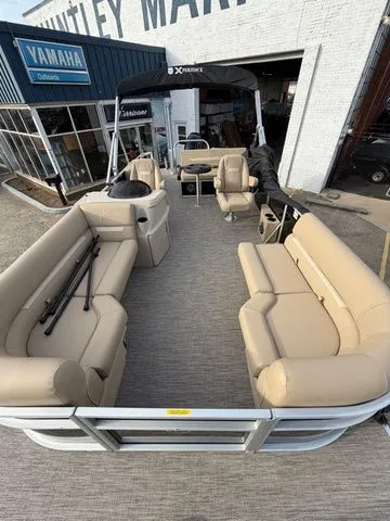 Slide: The Image of Godfrey Sweetwater 2286 SFLX Tritoon - 150 Suzuki 2026 - 5