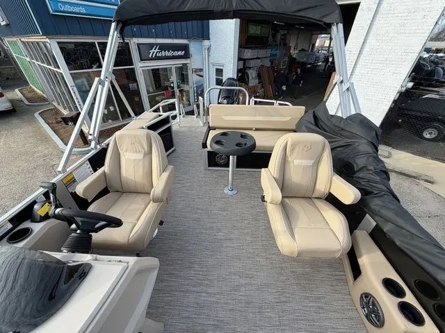 Slide: The Image of Godfrey Sweetwater 2286 SFLX Tritoon - 150 Suzuki 2026 - 6