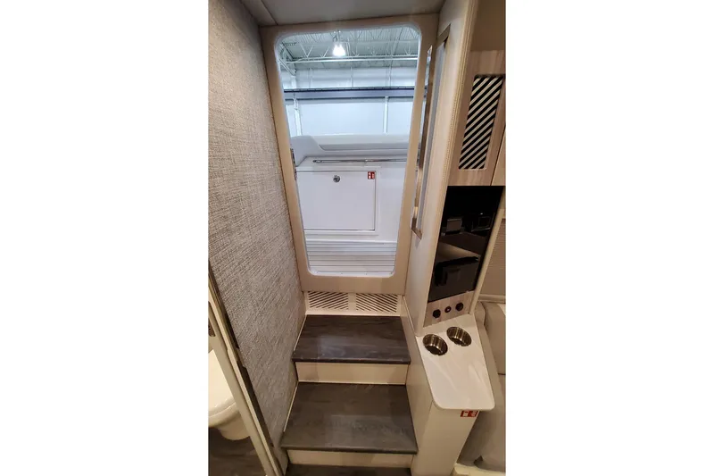 Slide: The Image of Interior view of 2026 Formula 457 Center Console Fish boat, featuring modern design and amenities. - 15