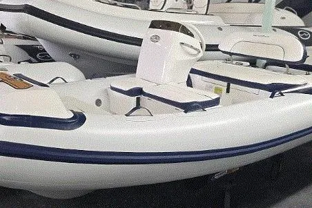 The Image of 2025 Walker Bay Generation 12 LTE inflatable boat with sleek design and modern features. - 1