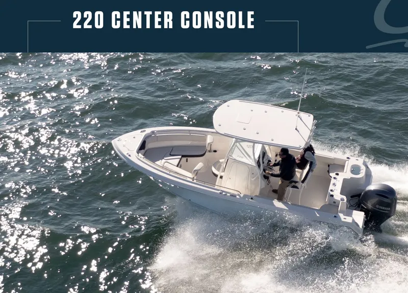 The Image of Sailfish 220 CC 2023 on open water, center console boat. - 0