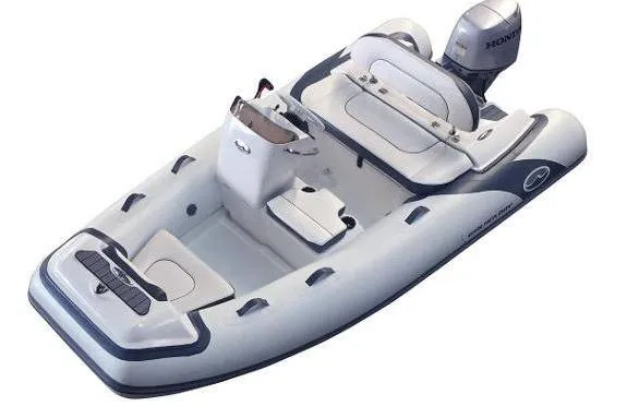 Slide: The Image of 2025 Walker Bay Generation 11 LTE boat with Tohatsu 30HP engine, sleek design. - 6