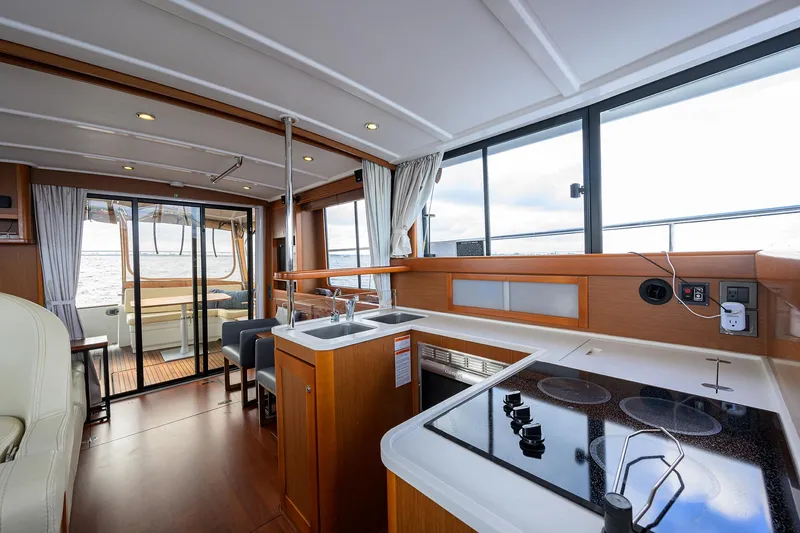 Slide: The Image of Beneteau 44 Southern Trawl - Galley, Sink and Cooktop - 12
