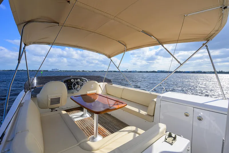 Slide: The Image of Beneteau 44 Southern Trawl - Bridge Seating and Table - 33