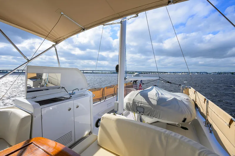 Slide: The Image of Beneteau 44 Southern Trawl - Bridge, Grill - 35