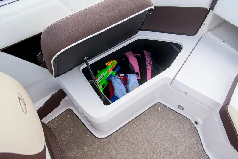 Slide: The Image of Manufacturer Provided Image: 2019 Regal 2000 ES Bowrider on calm water with two people onboard. - 11