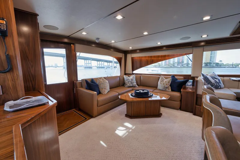 Slide: The Image of Viking 68 JO-LI - Interior Salon - 7