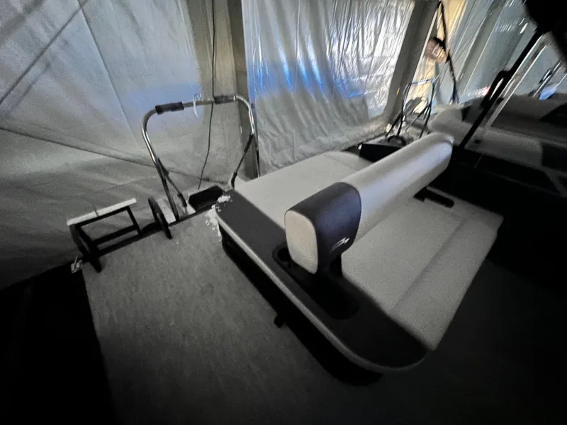 Slide: The Image of Bennington S-One 22 SSB SPS BLACKOUT LUXE In Floor Storage 2026 - 4