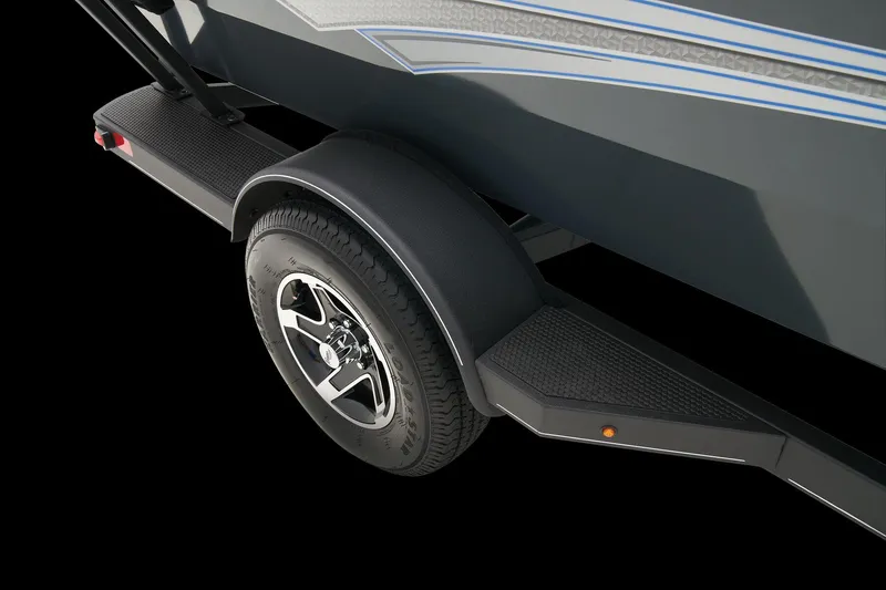 Slide: The Image of Manufacturer Provided Image: Manufacturer Provided Image: 2025 Ranger VS1665SC boat trailer with sleek design and durable tire. - 44