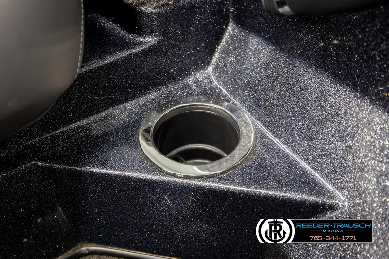 Slide: The Image of Cup holder in a 2021 Ntiro Z17 boat with metallic finish. - 37