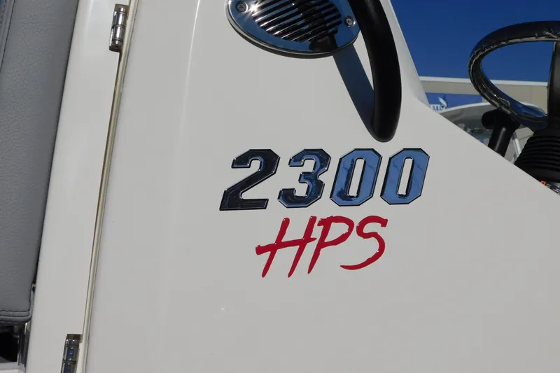Slide: The Image of 2026 Pathfinder 2300 HPS logo on white surface, close-up view. - 21