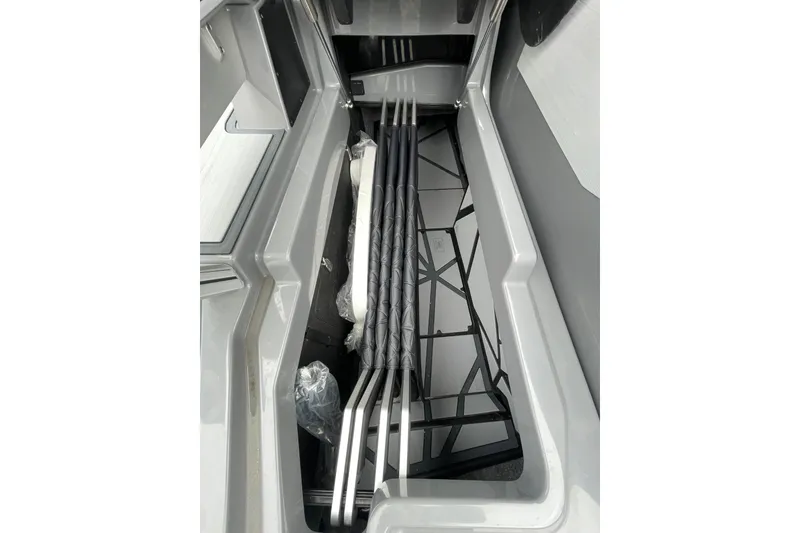 Slide: The Image of Storage compartment of 2025 Nautique Super Air Nautique G23 Paragon boat. - 29