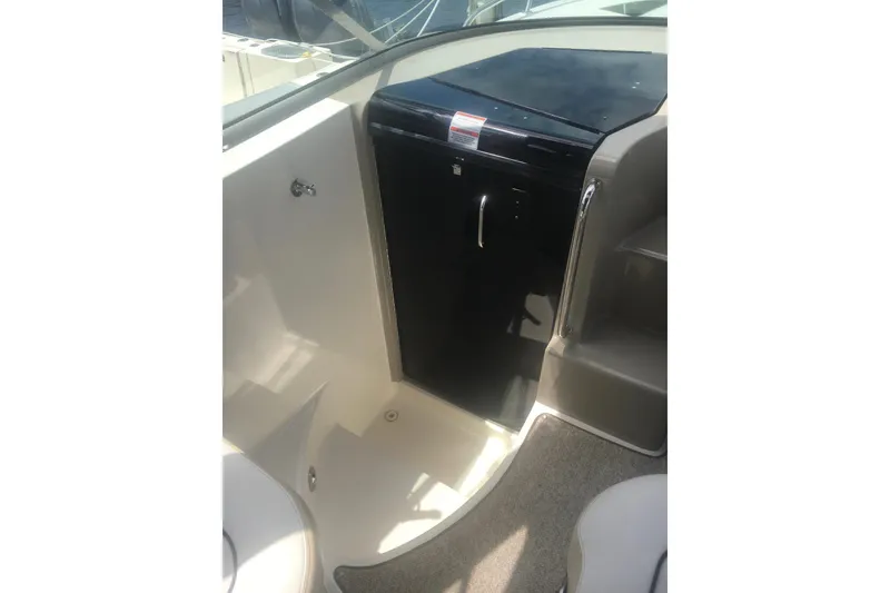 Slide: The Image of Interior view of 2010 Sea Ray 260 Sundancer boat cabin entrance. - 14