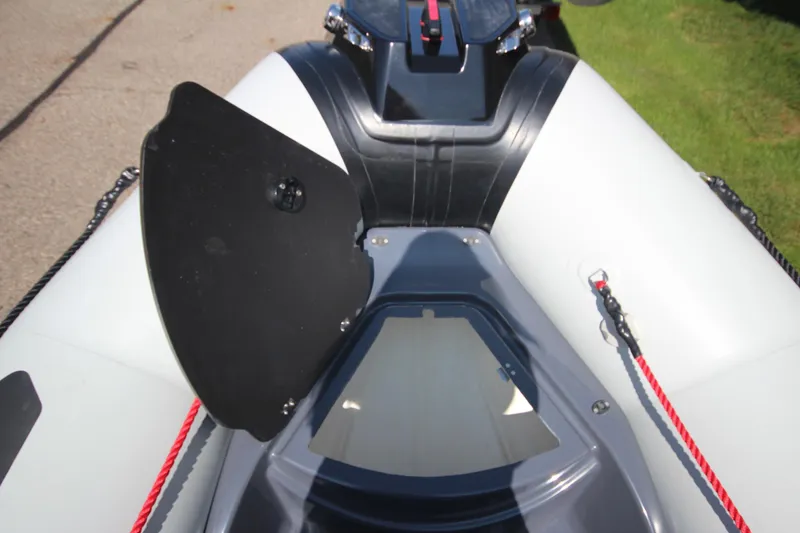 Slide: The Image of Zodiac Open 4.2 NEO 50hp boat, front view, 2026 model. - 13