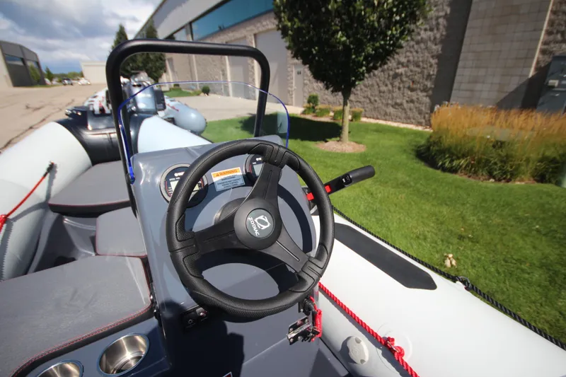Slide: The Image of Zodiac Open 4.2 NEO 50hp boat, interior view, 2026 model. - 8