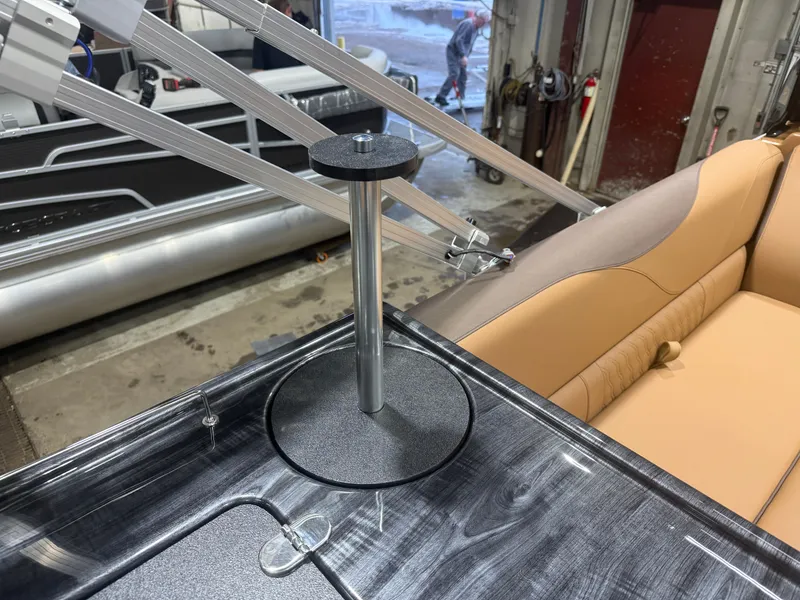 Slide: The Image of Tahoe LTZ 2385 Elite Windshield Tritoon & Honda 4-Stroke EFI 2026 - 26