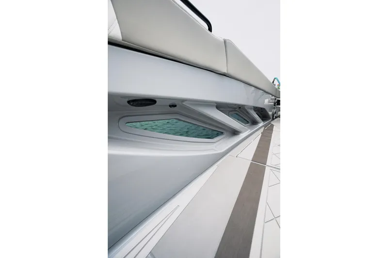 Slide: The Image of 2026 Deep Impact 499 Sport boat interior with sleek design and modern features. - 42