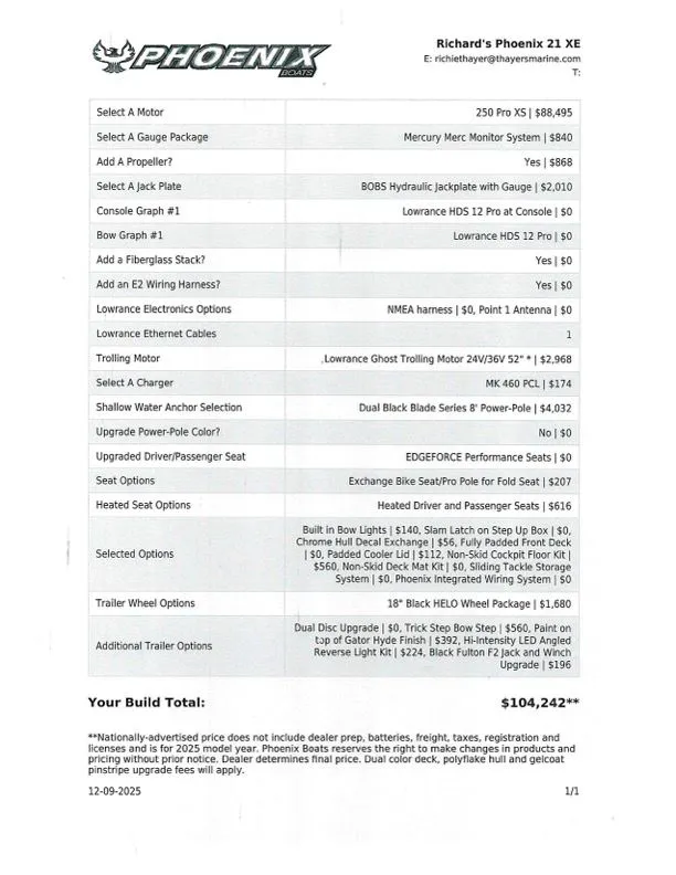 Slide: The Image of Phoenix Bass Boats 21 XE 2026 - 43