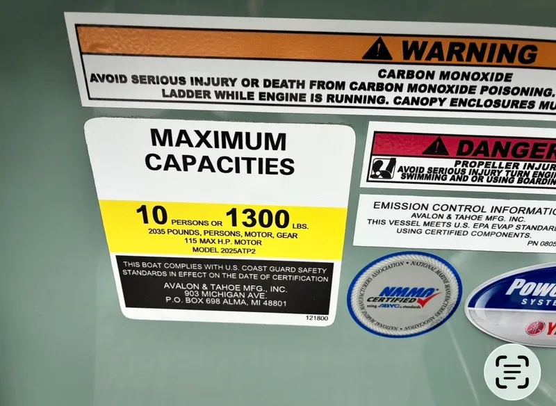 Slide: The Image of Avalon Venture 85 Rear Fish - 21' 2026 - 21