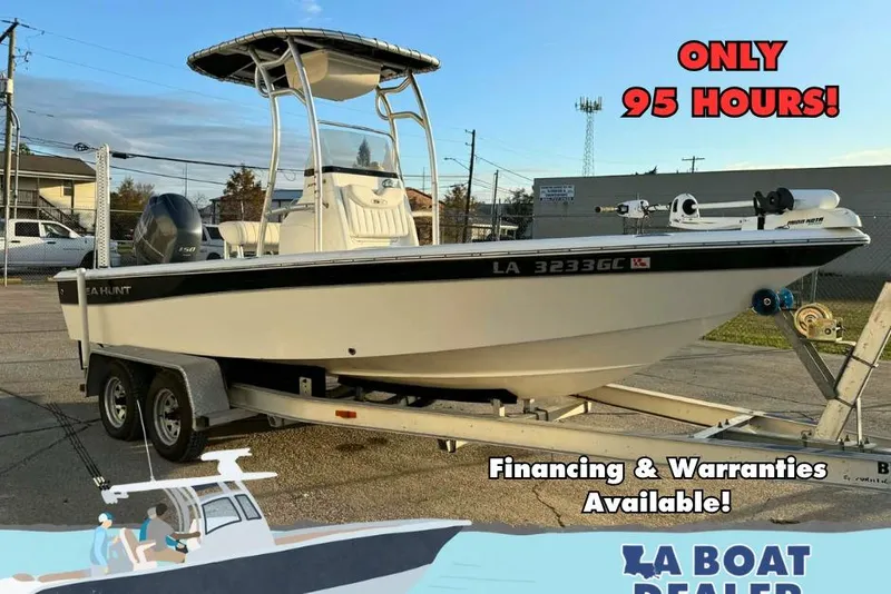 The Image of 2013 Sea Hunt XP 21 boat on trailer, only 95 hours, financing available. - 0