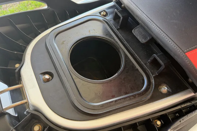 Slide: The Image of Open storage compartment of 2020 Yamaha WaveRunner FX Cruiser SVHO. - 8