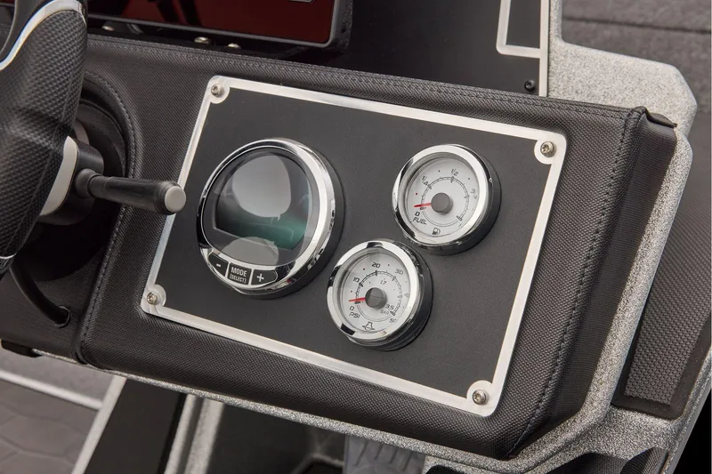 Slide: The Image of Manufacturer Provided Image: 2026 Ranger Z520 dashboard with gauges and controls. - 51