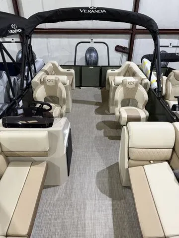 Slide: The Image of Veranda 22XRC Vista View W/Yamaha 150 No Trailer 2026 - 10