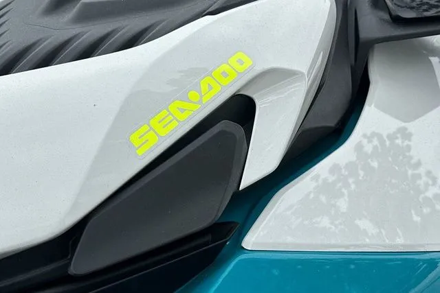 Slide: The Image of Close-up of 2026 Sea-Doo GTI with sleek design. - 24