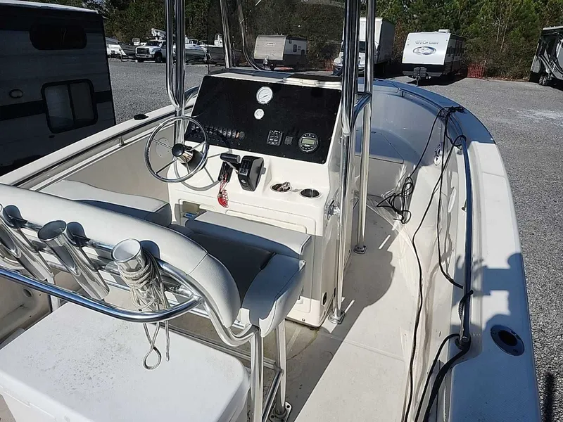 Slide: The Image of Bulls Bay 230 CC boat with Suzuki 250 engine, tandem trailer, year 2025. - 7