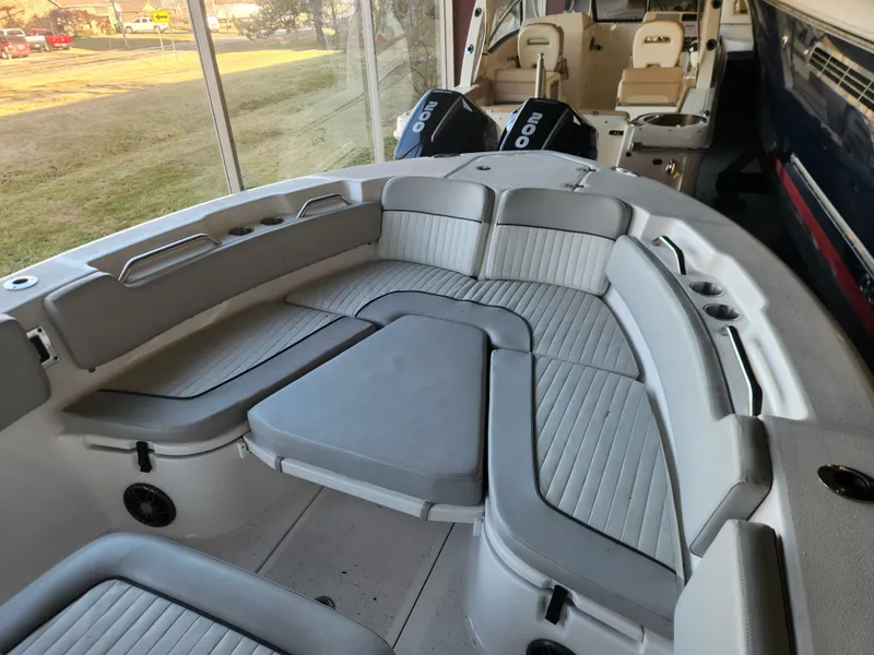 Slide: The Image of Interior view of the 2023 Sea Fox 248 Commander boat. - 23