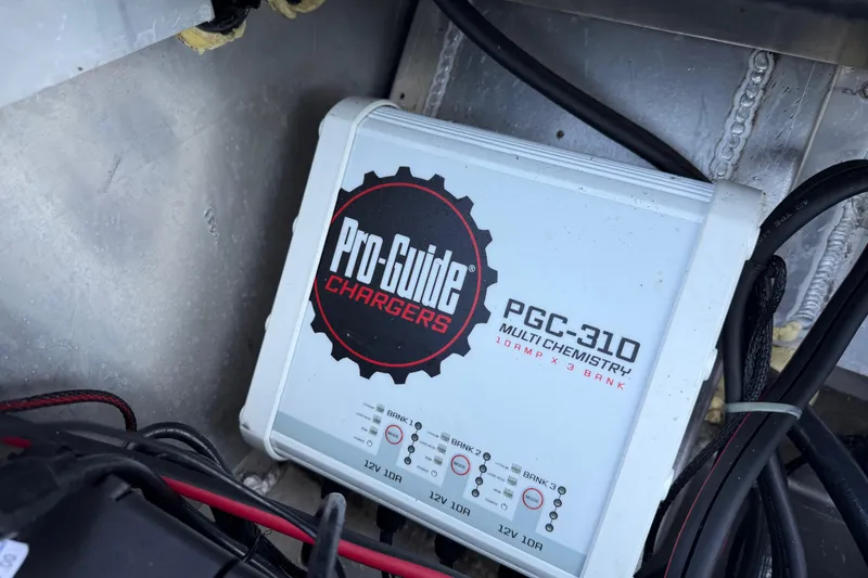 Slide: The Image of Pro-Guide Chargers PGC-310 in 2020 Vexus AVX 2080 boat, multi-chemistry, 10 amp, 3 bank. - 41