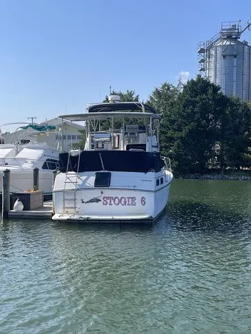 Slide: The Image of Carver 3607 Aft Cabin Motoryacht 1986 - 24