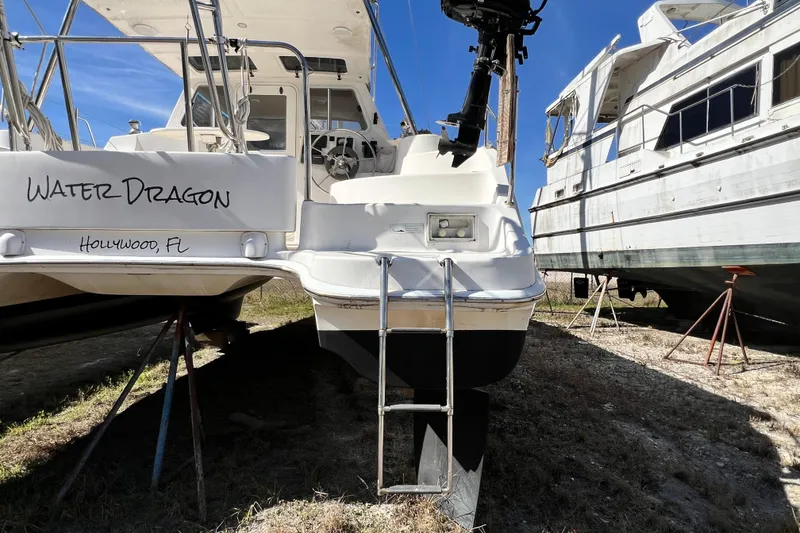 Slide: The Image of 2013 Gemini Legacy 35 catamaran "Water Dragon" docked in Hollywood, FL. - 135