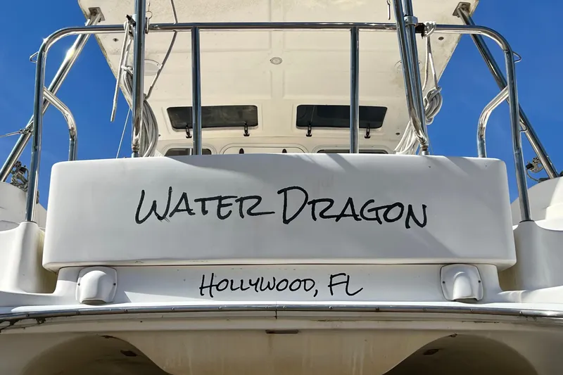 Slide: The Image of Gemini Legacy 35 boat named "Water Dragon" in Hollywood, FL, 2013 model. - 136