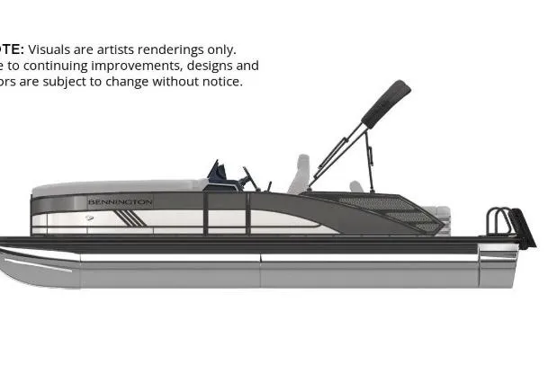 The Image of 2026 Bennington 22 MSB pontoon boat, side view, artist's rendering. - 0