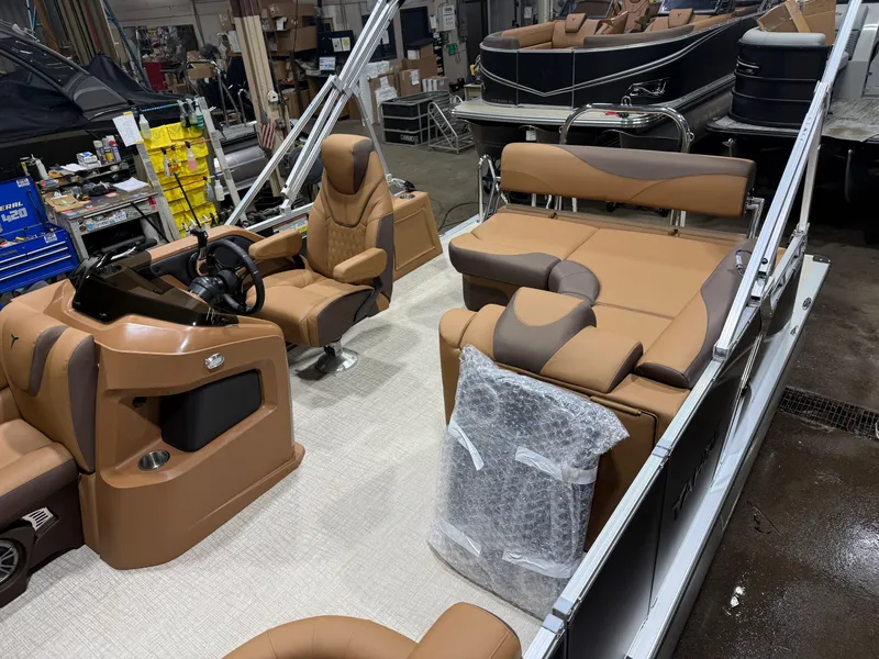 Slide: The Image of Tahoe LTZ CRB 1985 Cruise Rear Bench Pontoon $31995 2026 - 3