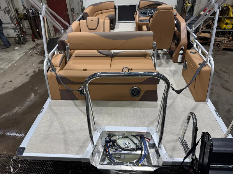 Slide: The Image of Tahoe LTZ CRB 1985 Cruise Rear Bench Pontoon $31995 2026 - 5