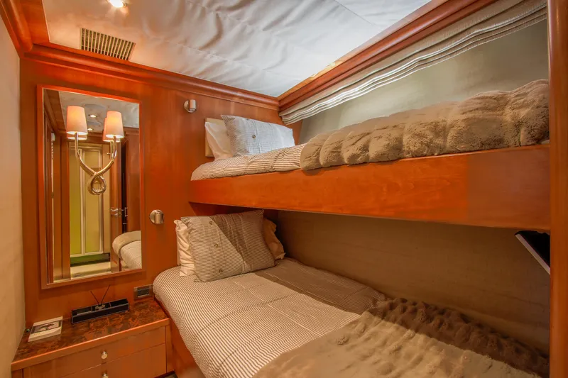 Slide: The Image of Engine room components of a 2006 Northcoast Yachts Yachtfisher. - 50