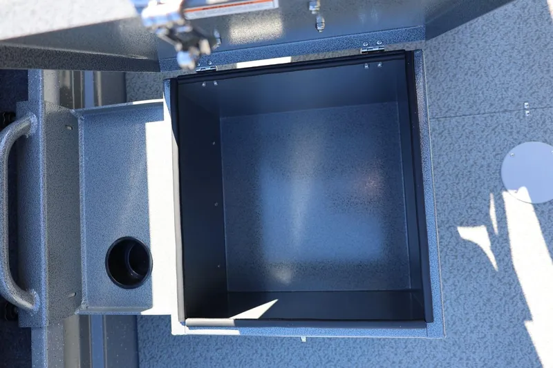 Slide: The Image of Storage compartment of 2026 Thunder Jet 229 Rush OT boat, featuring durable construction. - 46